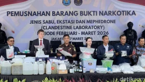 Bnn Musnahkan 342 Kg Narkoba Termasuk Party Drug Dari Sindikat Rusia