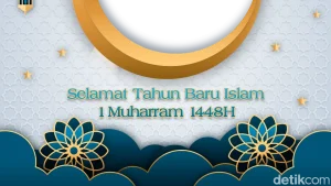 Rayakan Tahun Baru Islam 1448 H Dengan Twibbon Keren Ini Caranya