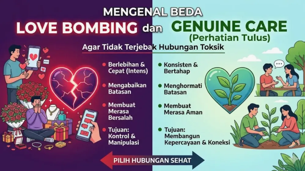 Apa Tanda Tanda Love Bombing Di Awal Hubungan Percintaan